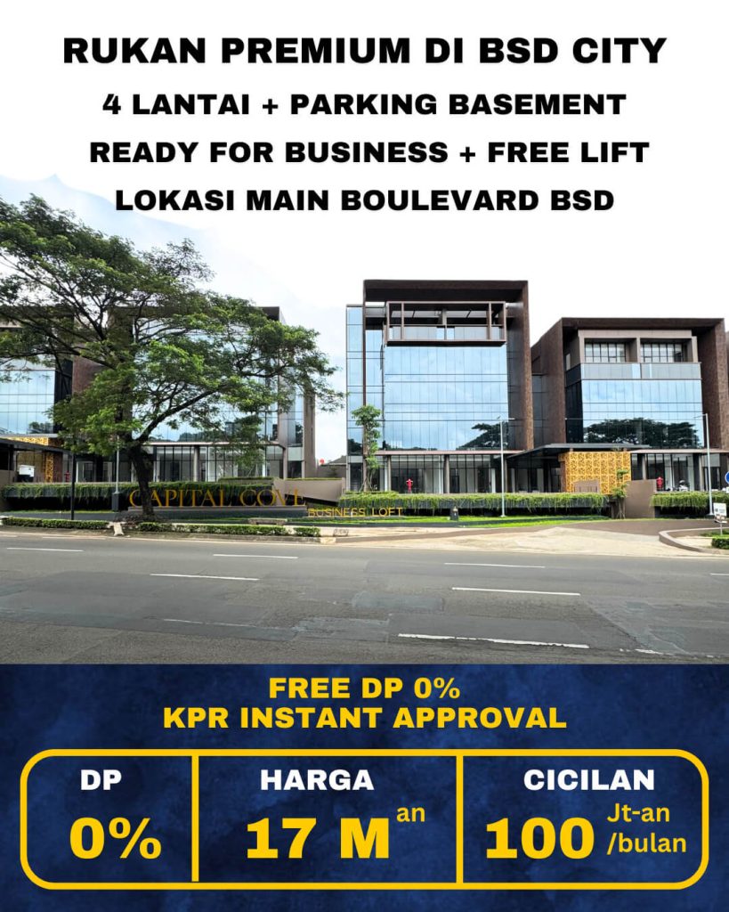 Capital Cove Business Loft BSD City